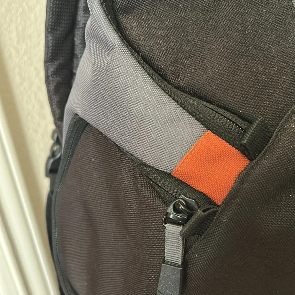Tarmac Camera Shoulder Sling Bag Pockets Adjust Black Orange Grey 4276 Jazz 76